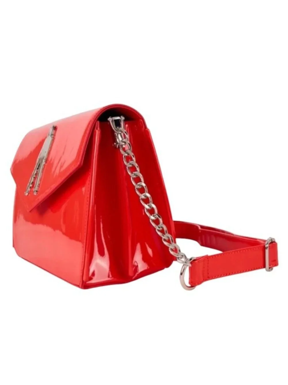 Loungefly Britney Spears Oops I Did It Again Red Patent Crossbody Bag NWT